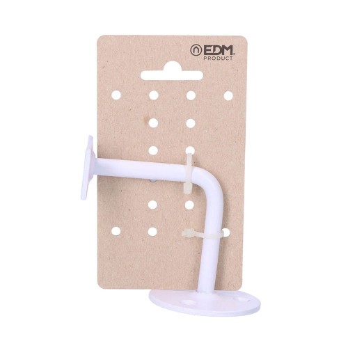 Soporte Barandilla Acero Ø 6 cm Soporte 5.5 x 2.5 cm Blanco EDM