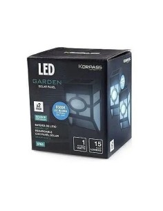 Aplique LED solar guía crepuscular 1W 2 unidades (fría, cálida) - 2 2