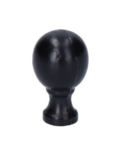 Pomo Hierro 25 mm Bola Negro EDM