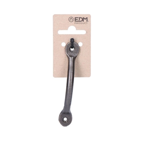 Tirador Acero 120 mm Níquel Mate Antiguo EDM