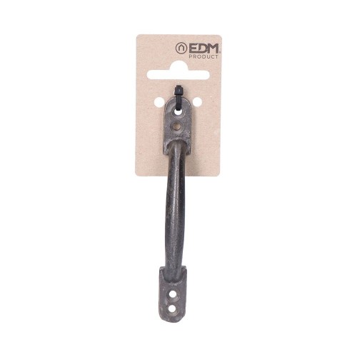 Tirador Acero 120 mm Plano Níquel Mate EDM
