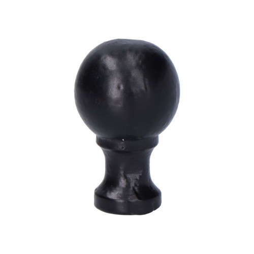 Pomo Acero 18 mm Bola Negro EDM Pomo Acero 18 mm Bola Negro EDM