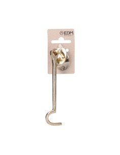 Aldabilla Latón Pulido 125 mm Dorado Tipo Barco EDM