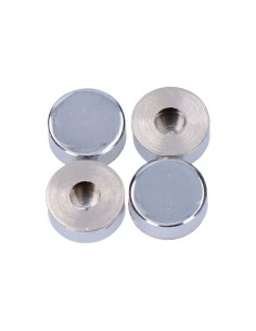 Embellecedor Rosca Latón Níquel 18 mm Pack 4 EDM