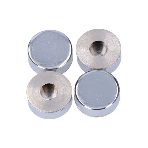 Embellecedor Rosca Latón Níquel 18 mm Pack 4 EDM