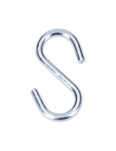 Gancho S Acero 50 mm Zincado Pack 3 EDM