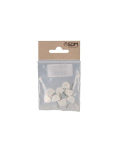 Porta Estante Semiredondo Blanco Pack 8 EDM 2