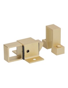 Cierre Ventana Aluminio Dorado EDM