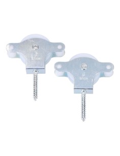 Polea Nylon 40 mm Tirafondo Pack 2 EDM