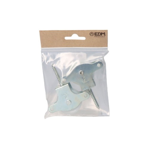 Polea Nylon 40 mm Tirafondo Pack 2 EDM