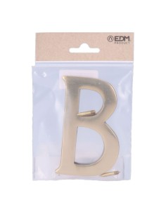 Letra Latón 10 cm Fijación Invisible Latón Pulido EDM 2