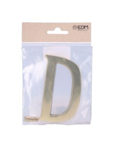 Letra Latón 10 cm Fijación Invisible Latón Pulido EDM 2