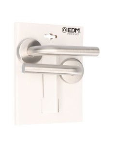 Juego Roseta Acero Inox Ø 53 mm Curva Inox EDM 2