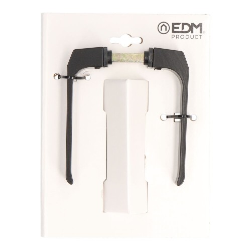 Juego Manillas Aluminio Maneta 120 mm Negro EDM