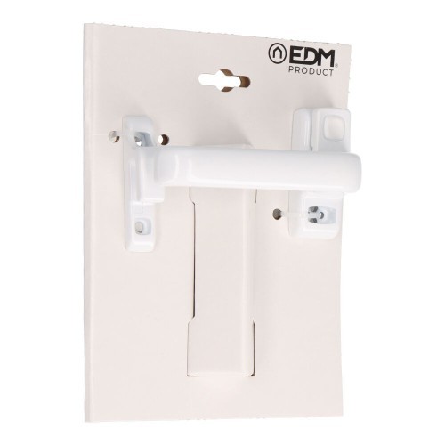 Cierre Presion Aluminio Placa 25 x 70 mm Blanco Mano Derecha EDM