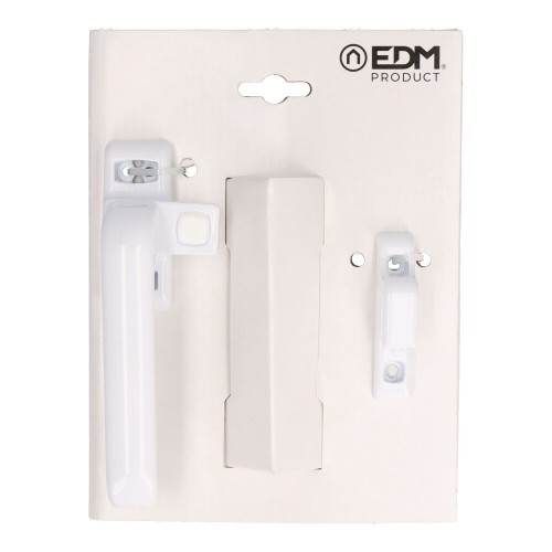 Cierre Presión Aluminio Placa 25 x 70 mm Blanco Mano Izquierda EDM