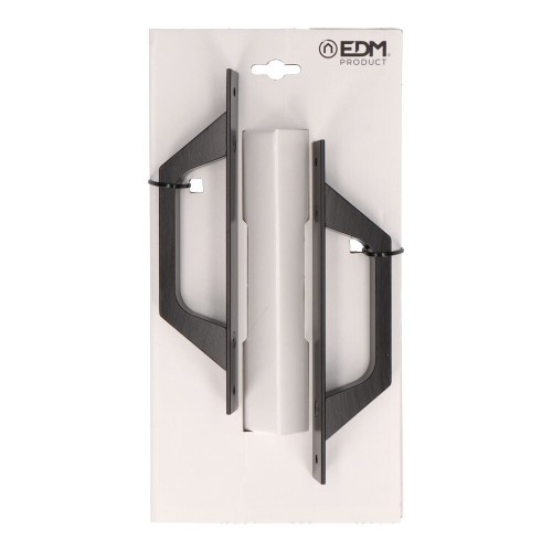 Asa Recta Placa Aluminio 200 x 25 mm Tornillos 174.5 mm Negro EDM