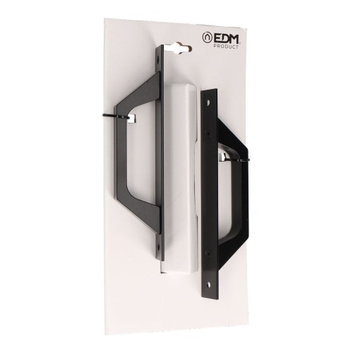 Asa Recta Placa Aluminio 200 x 25 mm Tornillos 174.5 mm Negro EDM