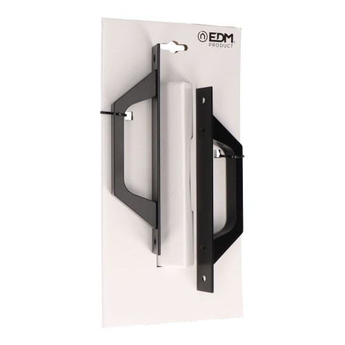 Asa Recta Placa Aluminio 200 x 25 mm Tornillos 174.5 mm Negro EDM Asa Recta Placa Aluminio 200 x 25 mm Tornillos 174.5 mm Negro EDM