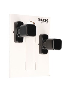 Juego Pomo Recuperable Aluminio 37 x 83 x 69 mm Negro EDM 2