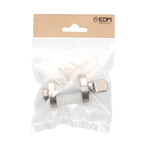 Muletilla Roseta Aluminio Ø 35 mm Níquel Satinado EDM