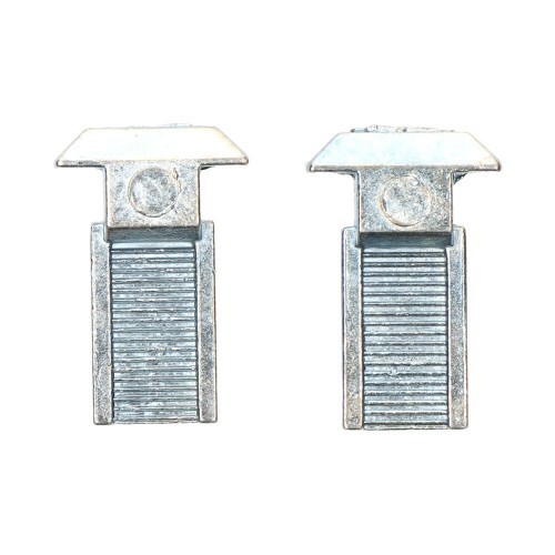 Cerradero Lengüeta Zamak 30 x 20 mm Zincado 2 Ud EDM