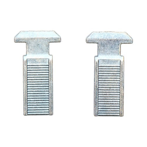 Cerradero Lengüeta Zamak 36 x 20 mm Zincado 2 Ud EDM