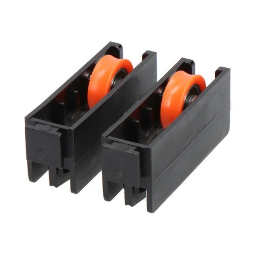 Rodamiento Nylon 64 x 25 mm Triple Regulación Negro EDM