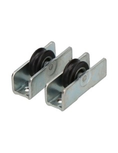 Rodamiento Acero 36 x 12.2 mm Rueda 160 mm 2 Ud EDM
