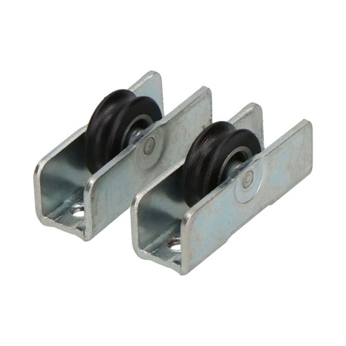 Rodamiento Acero 36 x 12.2 mm Rueda 160 mm 2 Ud EDM