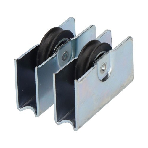 Rodamiento Acero 45 x 25 mm Rueda 20 mm 2 Ud EDM