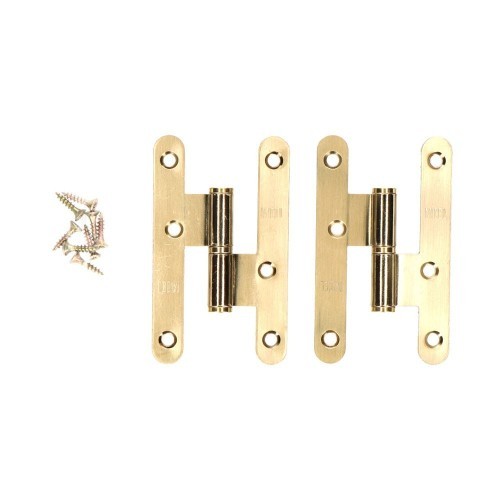 Pernio Acero 100 x 58 mm Espesor 2 mm Mano Derecha EDM