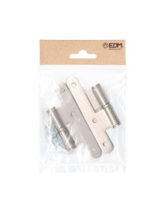 Pernio Acero Inoxidable 100 x 58 mm Mano Derecha EDM 2