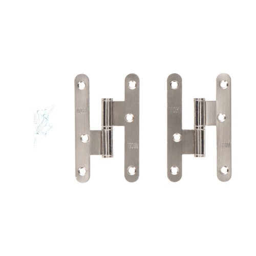 Pernio Acero Inoxidable 100 x 58 mm Mano Izquierda Inox EDM