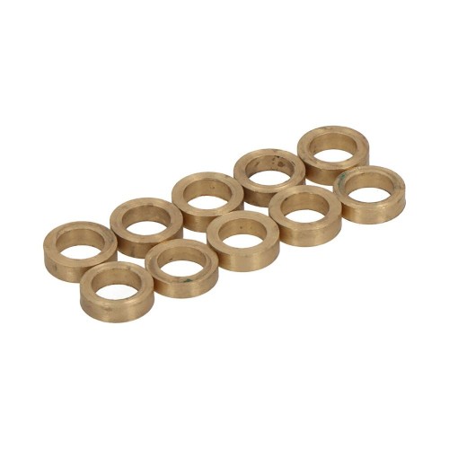 Ovalillo Pernio Acero Interior Ø 7 mm Exterior Ø 10.5 mm 10 Ud EDM