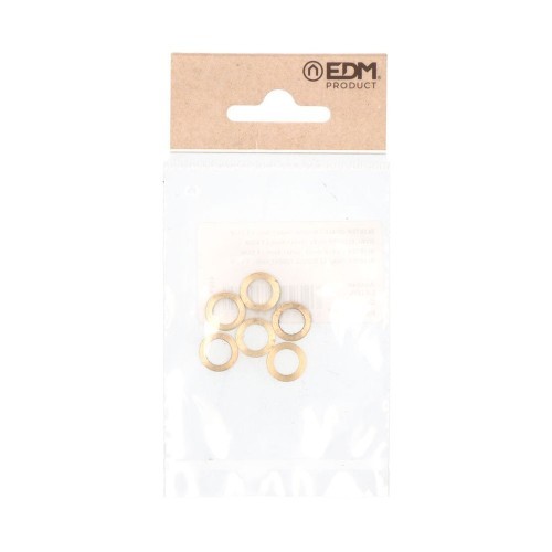 Ovalillo Latón Interior 8 mm Exterior 12 mm 1.5 mm 10 Ud EDM Ovalillo Latón Interior 8 mm Exterior 12 mm 1.5 mm 10 Ud EDM