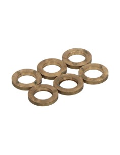 Ovalillo Latón Interior Ø 9 mm Exterior Ø 14 mm 2 mm 10 Ud EDM
