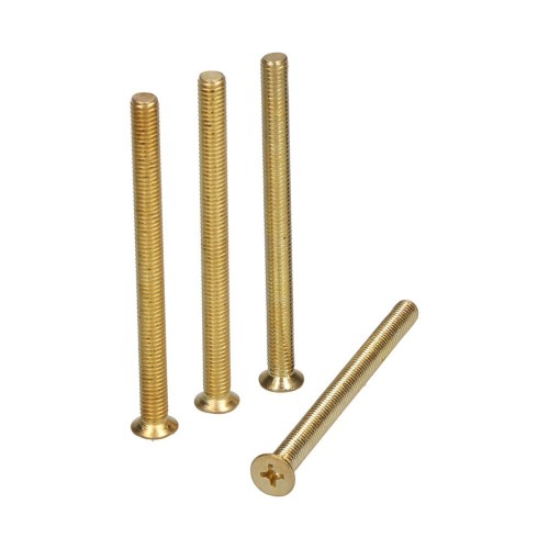 Tornillo Cilindro Acero M 5 x 65 mm Latonado EDM