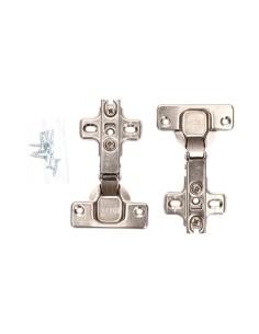 Bisagra Cazoleta Recta Acero 35 mm Zincado Blíster Tornillos EDM