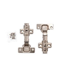 Bisagra Cazoleta Acero 35 mm Clip Recta Zincado Tornillos EDM