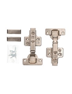 Bisagra Cazoleta Recta Acero Ø 35 mm Soft-Close Zincado EDM