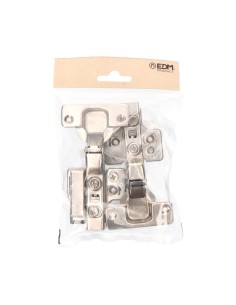 Bisagra Cazoleta Acero Ø 35 mm SoftClose Zincado EDM 2