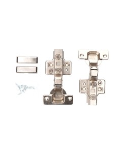 Bisagra Super Acodada Acero Ø 35 mm Soft-Close Triple Reg. EDM