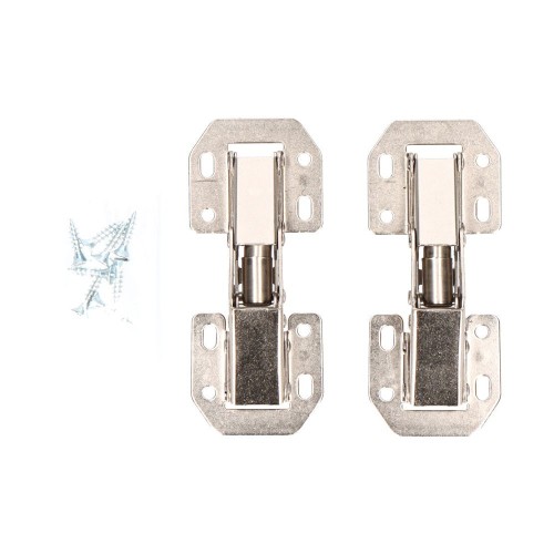 Bisagra Cazoleta Acero 104 x 44 mm Zincado Blister Tornillos EDM