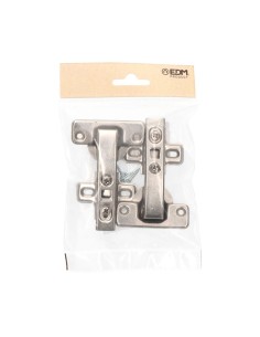 Bisagra Cazoleta Acero Ø 35 mm 90° Zincado 2 Ud EDM 2