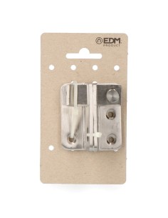 Cierre Condenable Acero Inox 50 x 60 mm Derecha Plata EDM