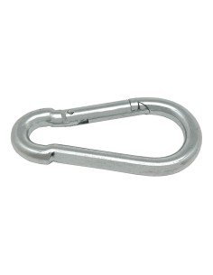 Mosquetón Acero Galvanizado 8 x 80 mm Sin Seguro EDM