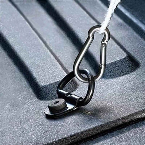 Mosquetón Bombero Acero Galvanizado 10 x 100 mm Sin Seguro EDM