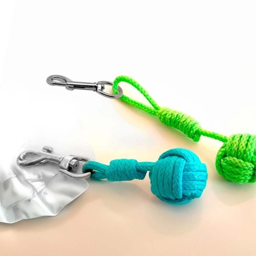 Mosquetón Llavero Anilla Acero Niquelado 82 mm EDM