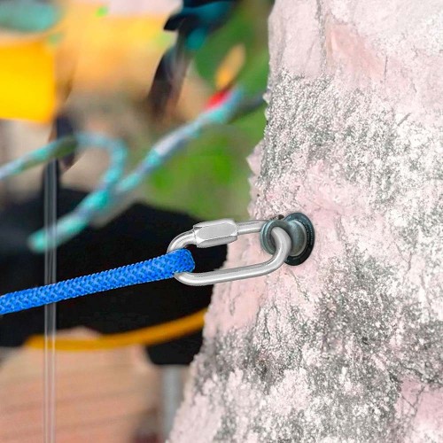 Eslabón Rápido Acero Galvanizado 6 mm 2 Ud EDM